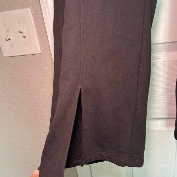 Nation LTD Black Straight leg sweatpants women's size medium Athleisure casual - Picture 2 of 7